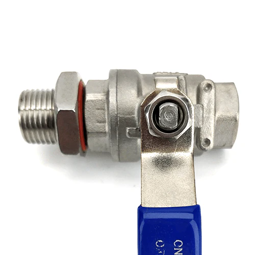 1/2 Inch BSP Stainless Ball Valve Assembly - Image 3