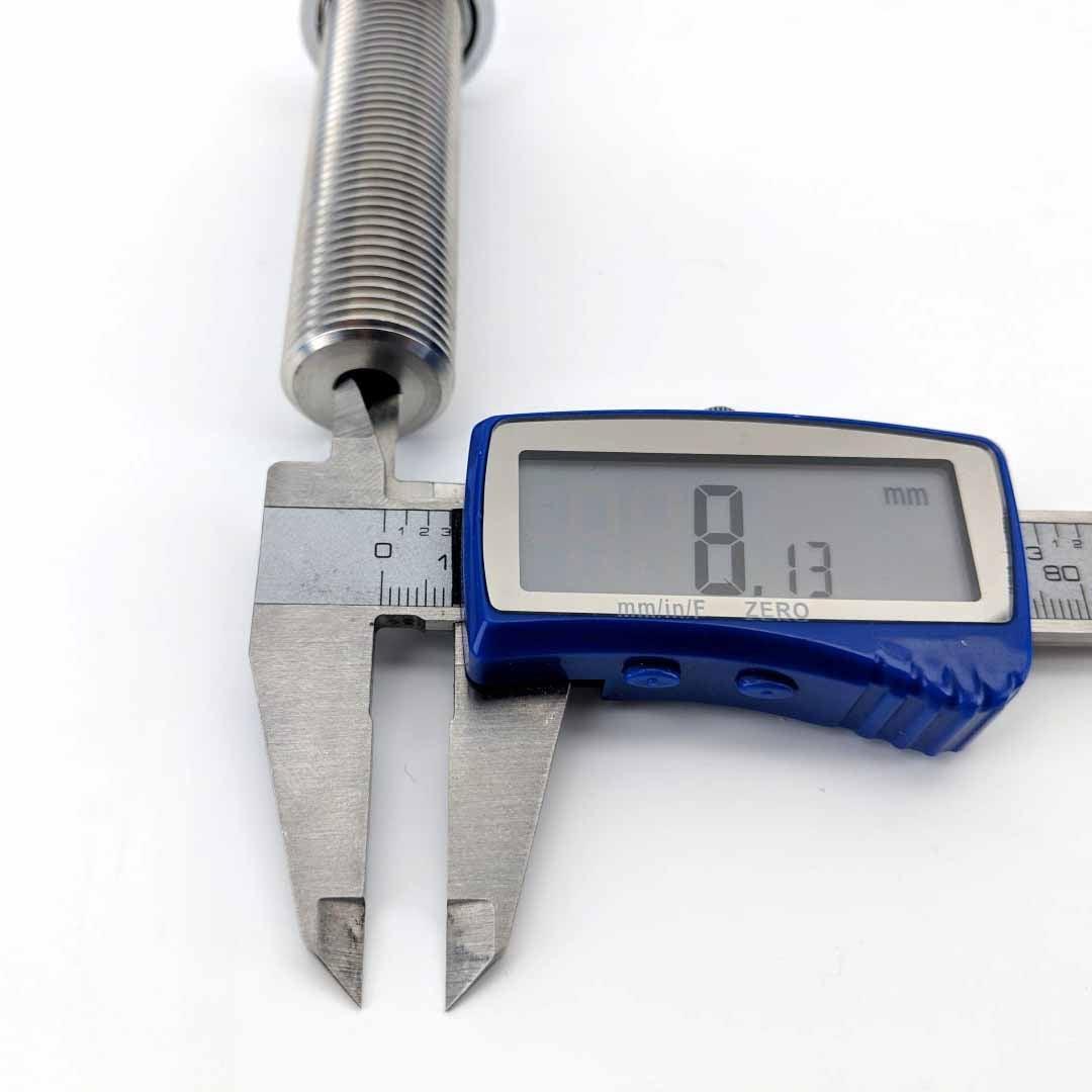100mm 5/8 All Thread Shank (with Black Plastic Collar and 5/8 nut) - Image 4
