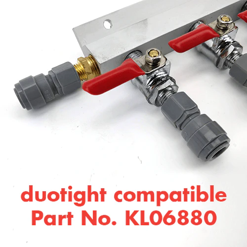 Gas Line Manifold Splitter 2 ways (MFL Thread) - Image 3