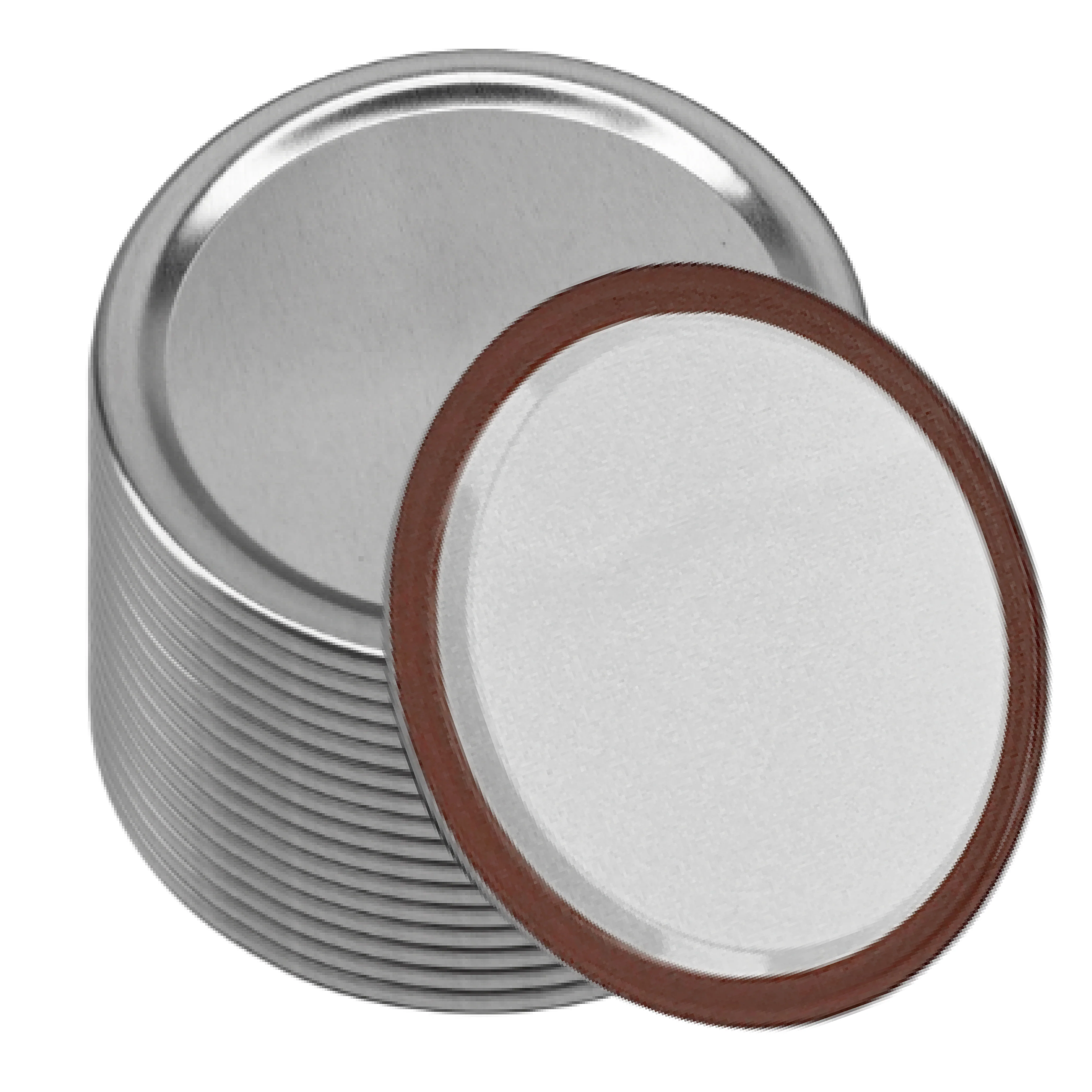 24 x Wide Mouth Lids for Haul Mason Jars + FREE LID RINGS! - Image 2