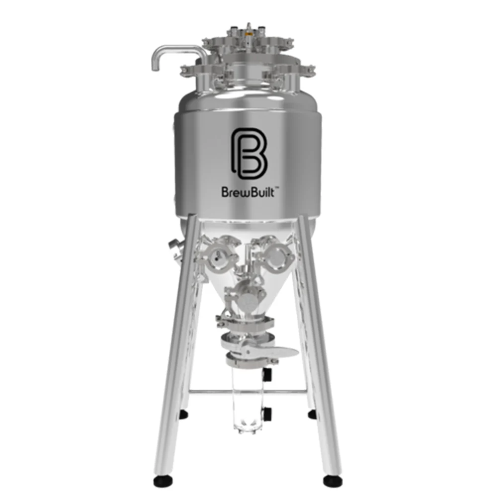 26L BrewBuilt X3 Uni Conical Fermenter - Jacketed Stainless Steel (7gal) - Complete Kit - Image 3