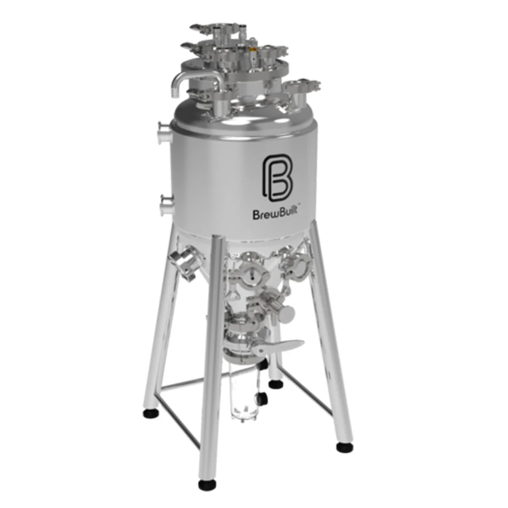 26L BrewBuilt X3 Uni Conical Fermenter - Jacketed Stainless Steel (7gal) - Complete Kit - Image 4
