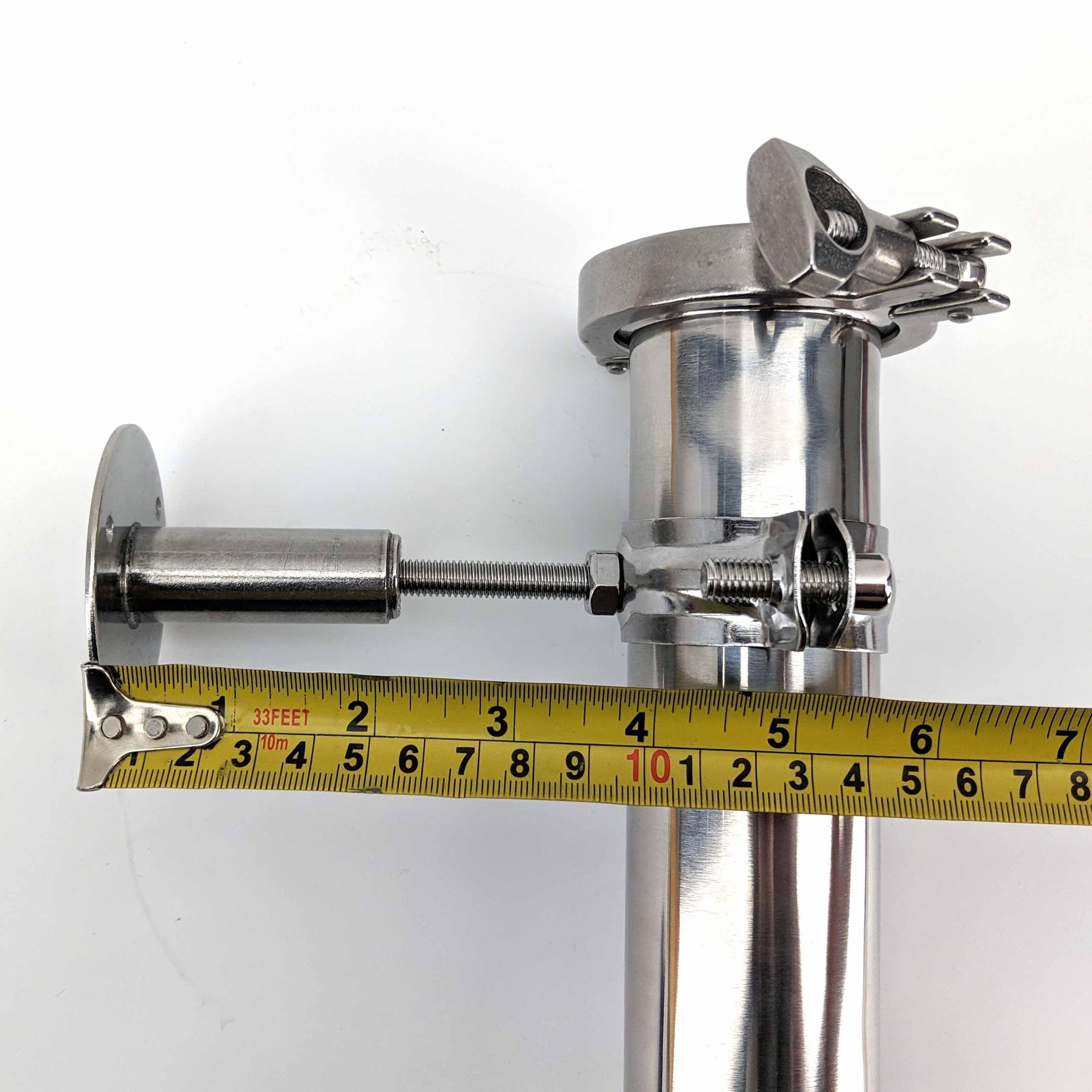 2 Inch DN50 - 304 Stainless Pipe Bracket Hanger Clamp - Image 4