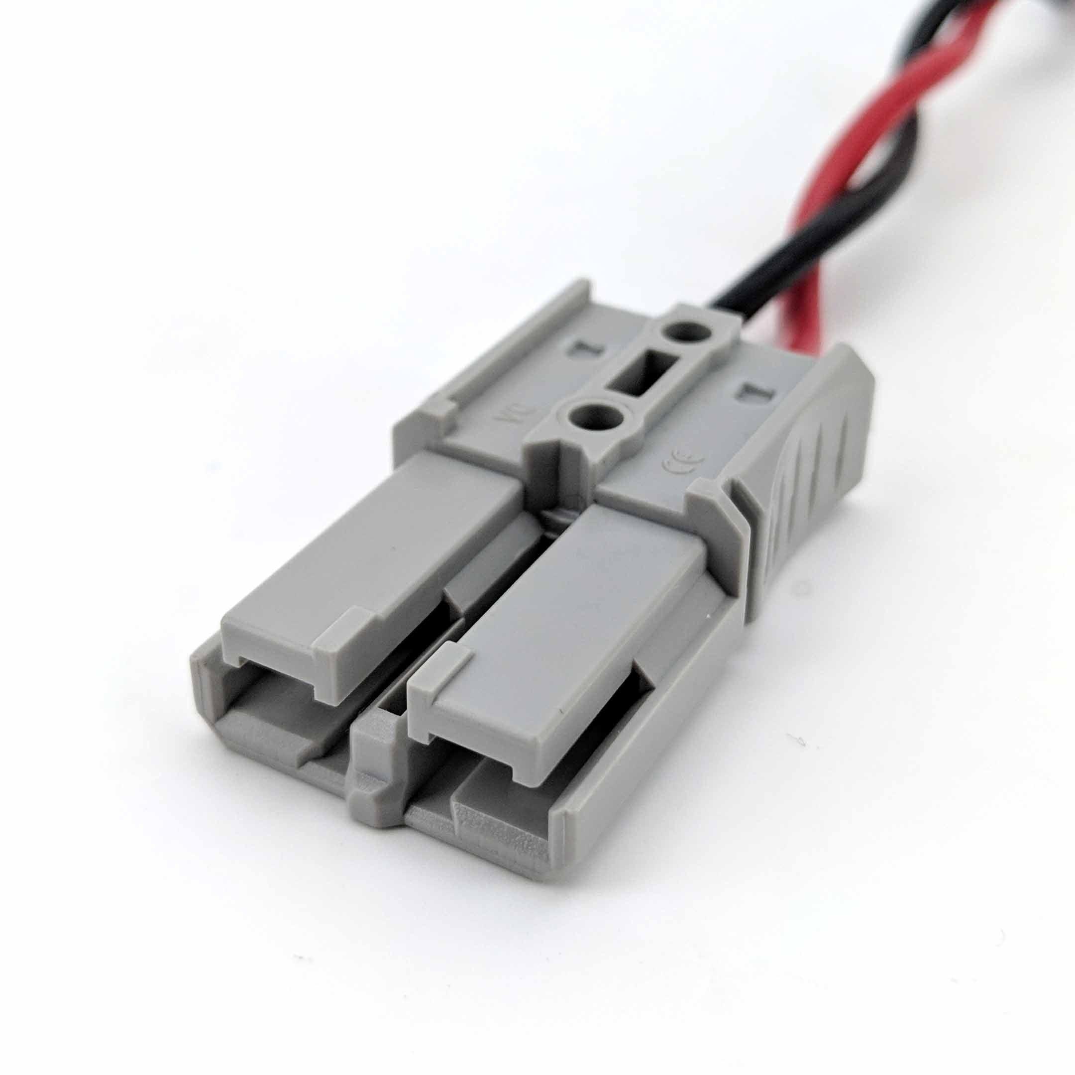 2m Power Lead for Cannular Canning Machine or MaltZilla (40amp Anderson Plug x Alligator Clips - Image 3