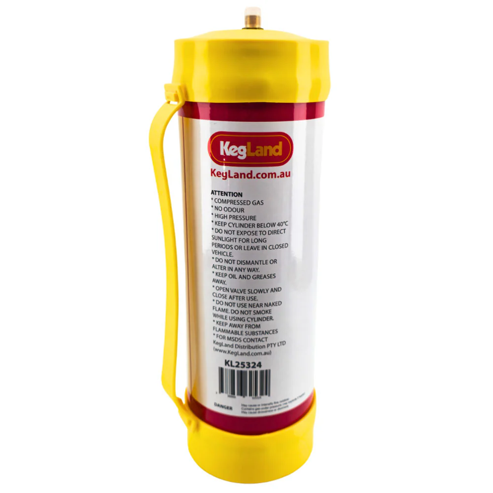 3.3L Oxygen Disposable Gas Cylinder (O2) - Image 2