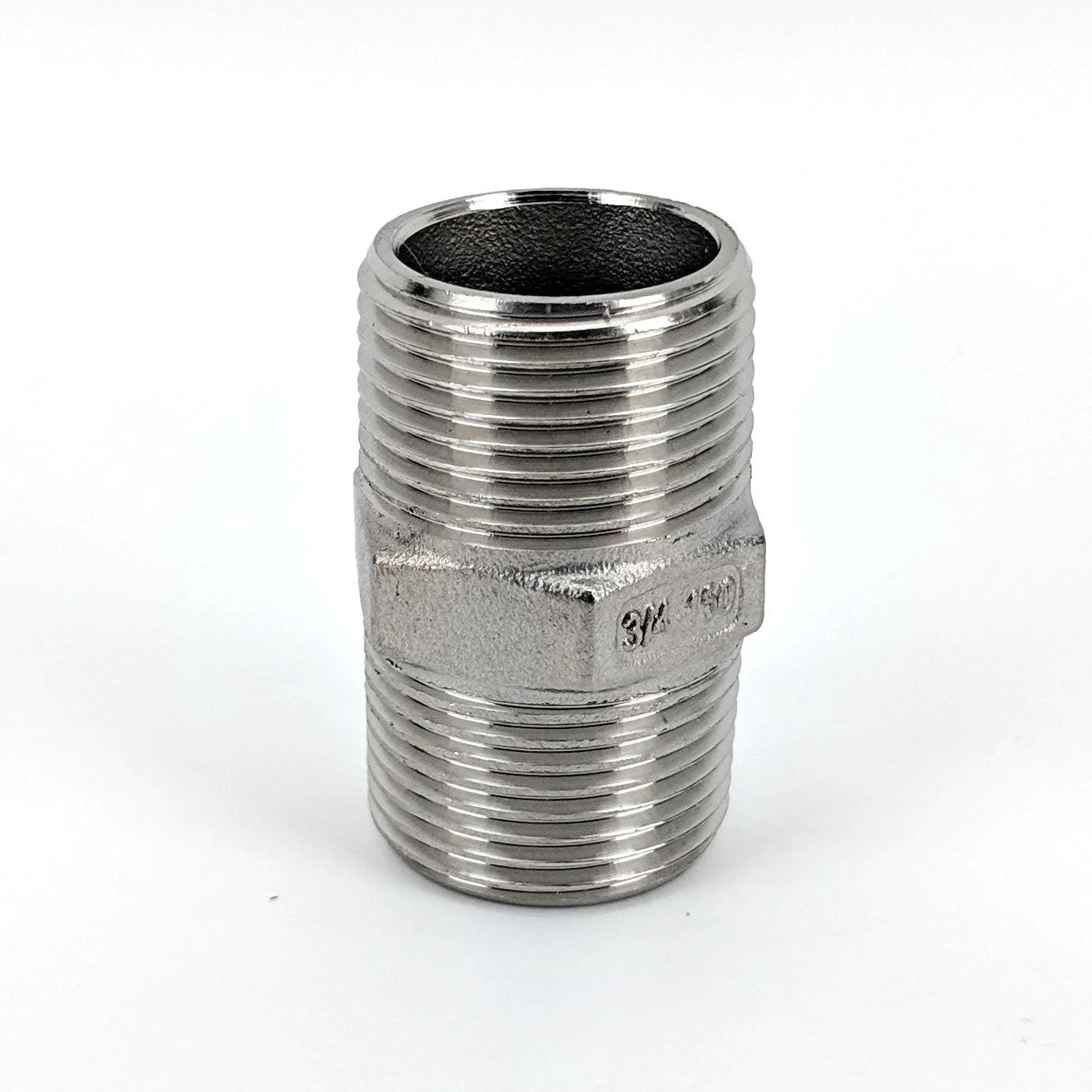 3/4 BSP Stainless Hex Nipple - Image 2