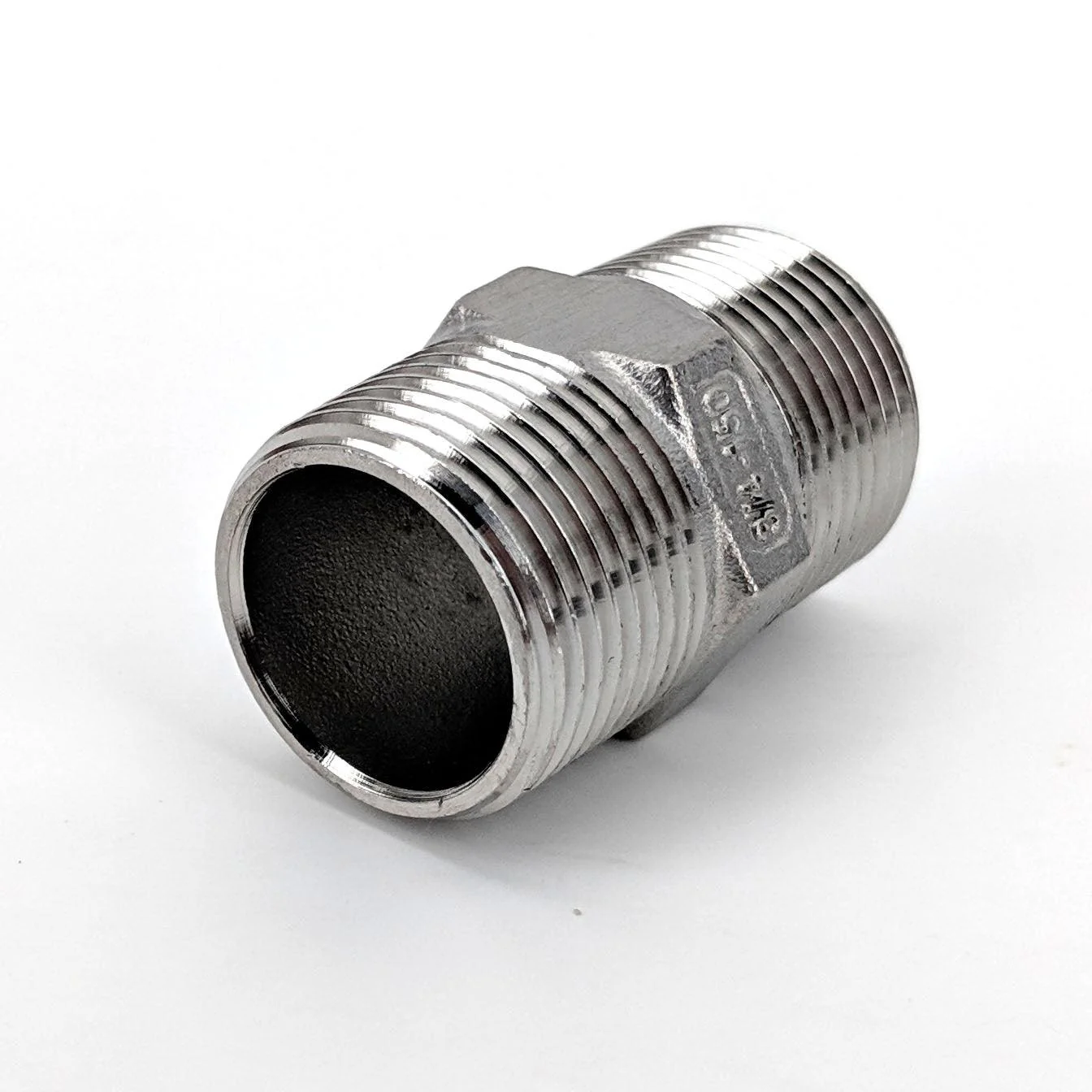 3/4 BSP Stainless Hex Nipple - Image 3