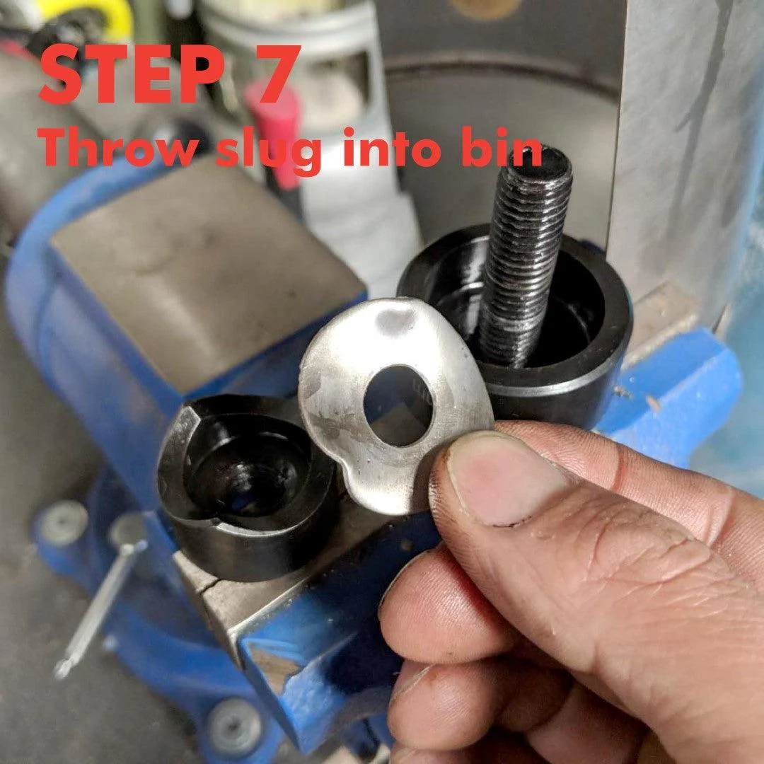 32mm Circular Round Hole Punch, Knockout Die - Image 13
