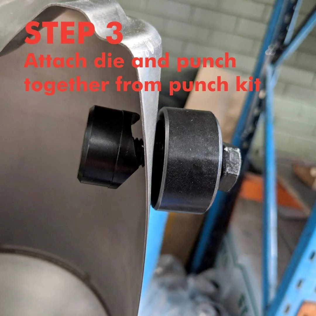32mm Circular Round Hole Punch, Knockout Die - Image 9
