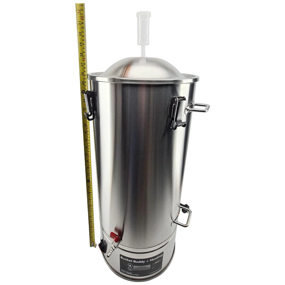 35L SS Bucket Buddy with Heating - Integrated 36 Watt Element 220-240V AC - Image 2