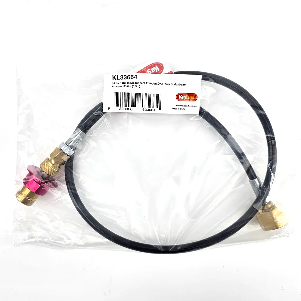 36 inch Quick Disconnect FreedomOne Terra Sodastream Adapter Hose - (0.9m) - Image 2