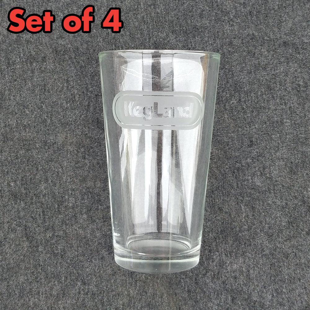 Beer Pint Glass 4pcs/pack - Image 10