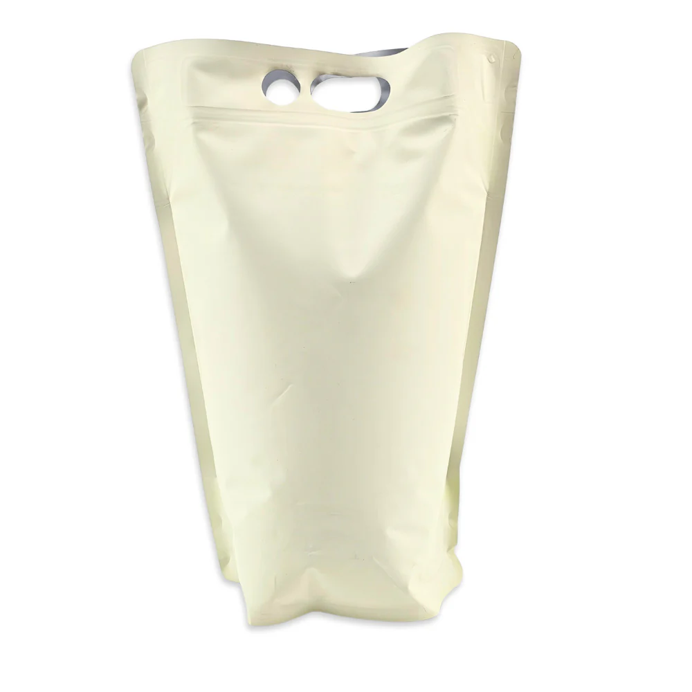 5L Blank Eggshell Stand Up Bladders with Tamper Sealed Tap (Pack of 5) - Image 3