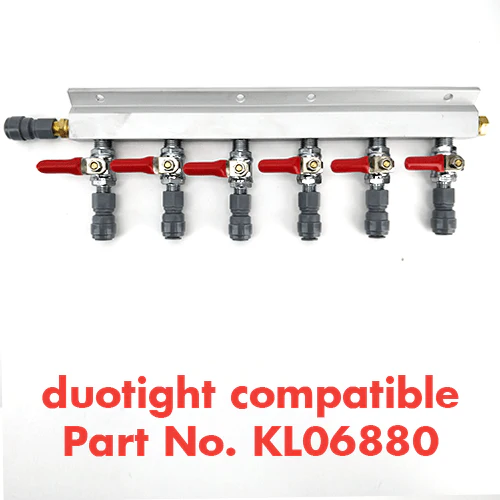 Gas Line Manifold Splitter 6 ways (MFL Thread) - Image 4