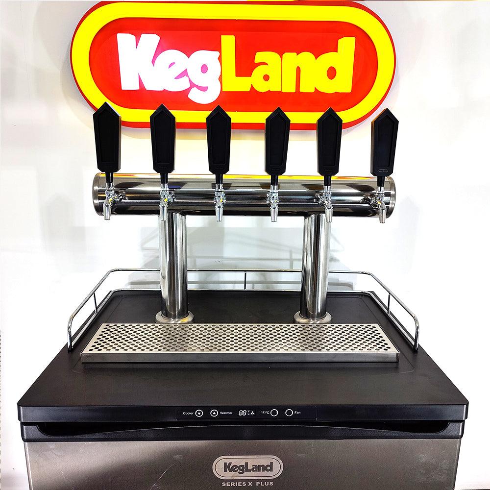 6 Tap TT Bar Brushed Stainless Font Only( Including Screws x 8; Dust Covers x 2; Font Seals x 2) - Image 5