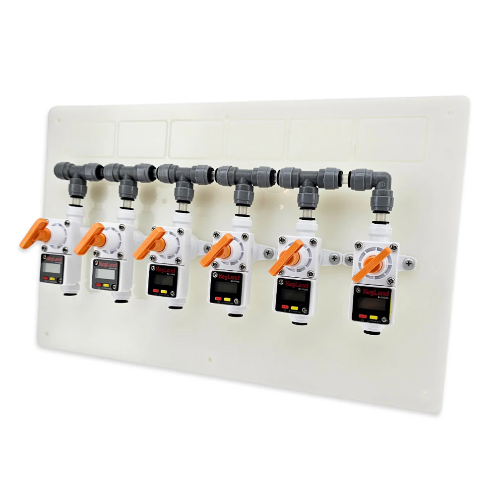 6 Way 8mm In-Line Regulator Manifold Board Builder - Image 2