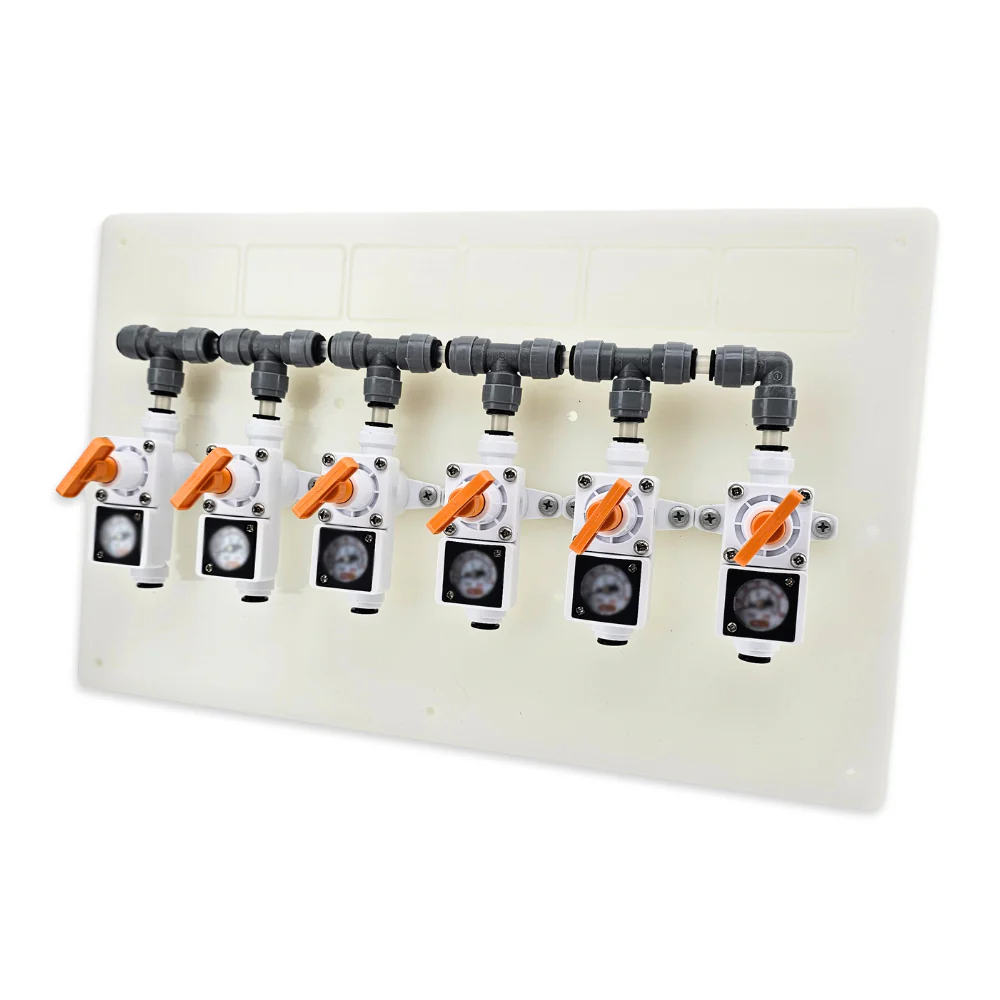 6 Way 8mm In-Line Regulator Manifold Board Builder - Image 3