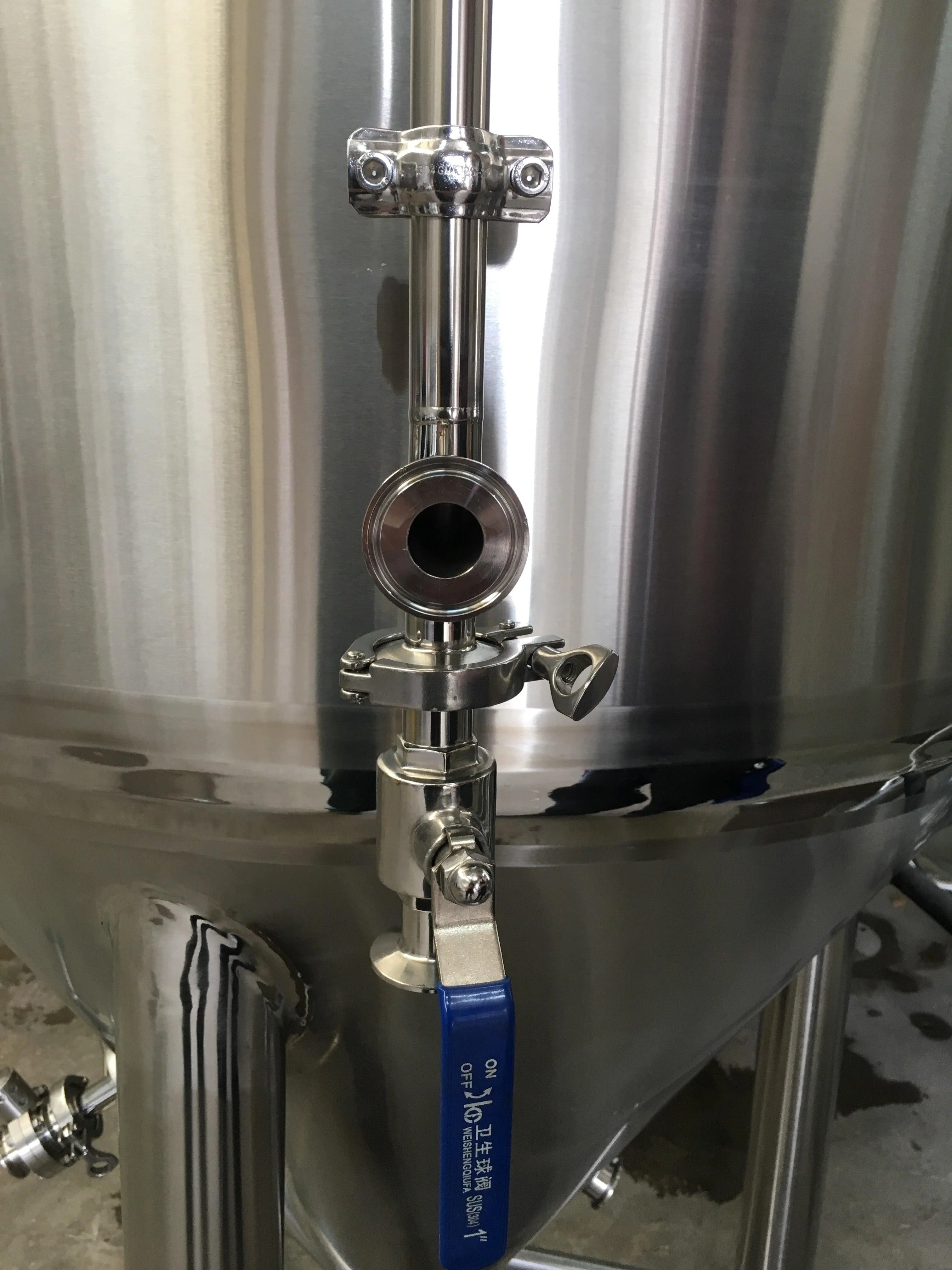 600L Conical Fermenter (pressurisable, jacketed) - Image 9