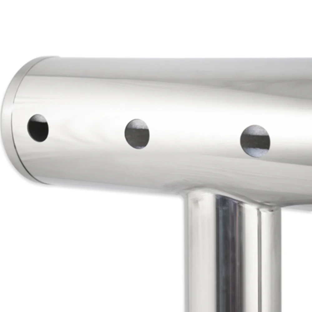 8 Tap TT Bar Brushed Stainless Font Kit (without Taps) - Image 2