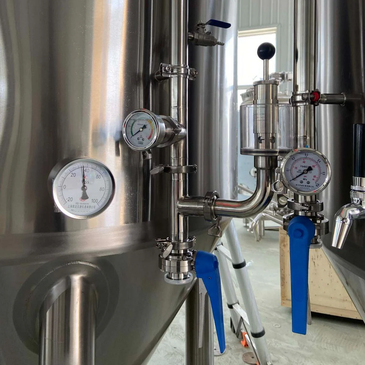 800L Conical Fermenter (pressurisable, jacketed) - Image 10