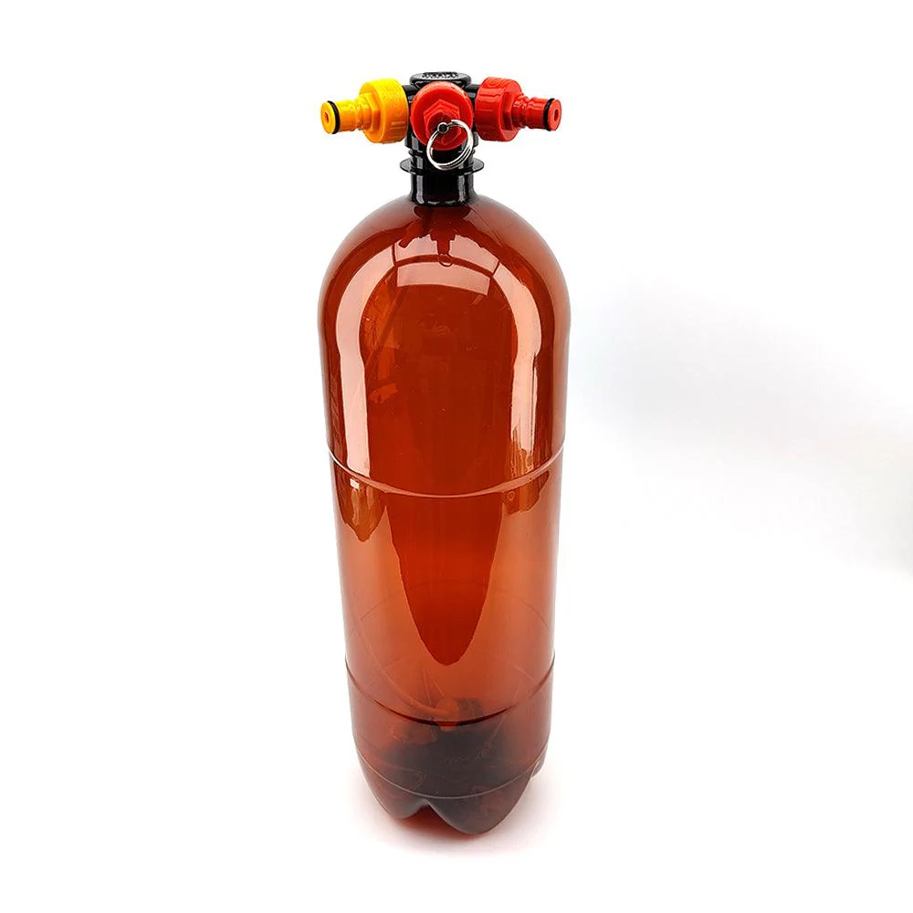 8L Oxebar Keg with Ball Lock Disconnect Tapping Head Kit - Image 2