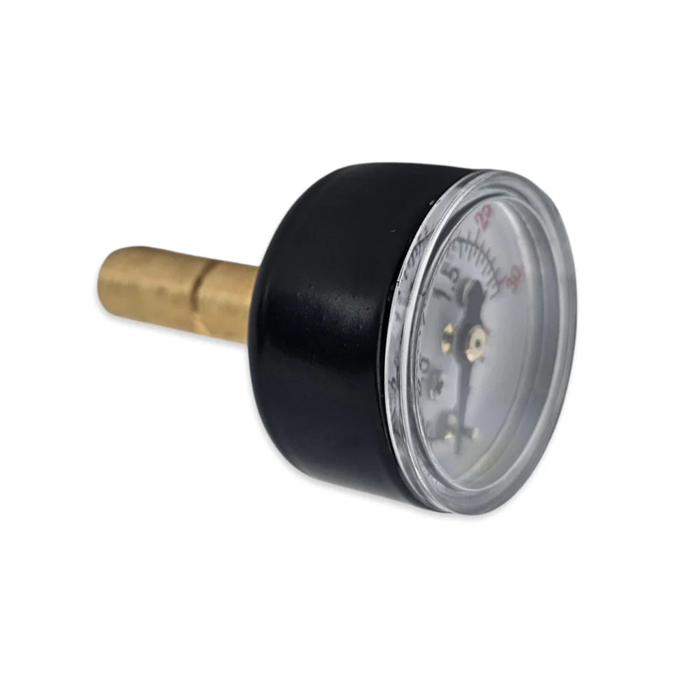 8mm (5/16) Male duotight x Mini Gauge 25mm- 0-30psi - Image 2