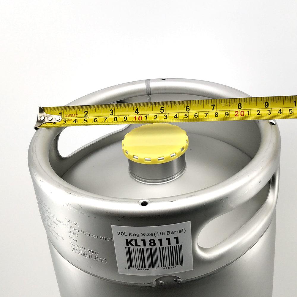 All Stainless 20L Keg (No Spear) US 1/6 Barrel - Image 3