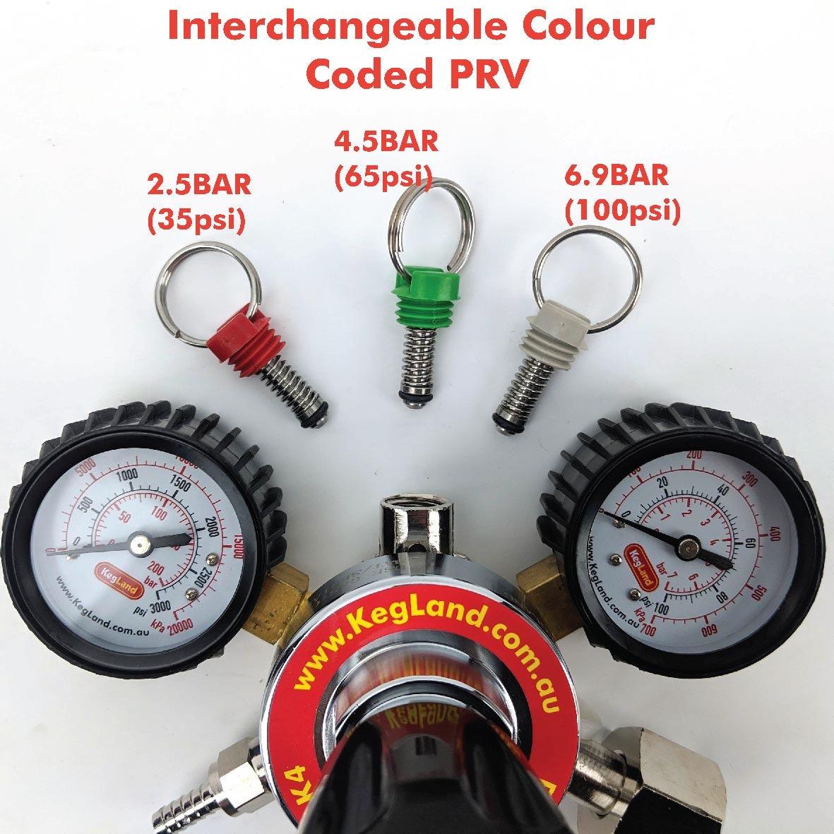 Type 10 - MK4 Regulator O2, Ar, He  (4.5bar PRV & 65psi Gauge) - Image 7