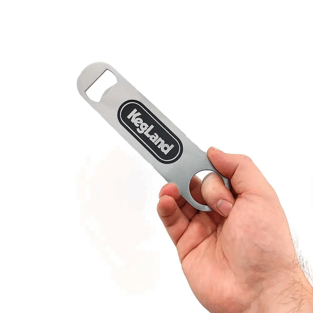 KegLand Bar Blade Bottle Opener - Stainless Steel - Image 2
