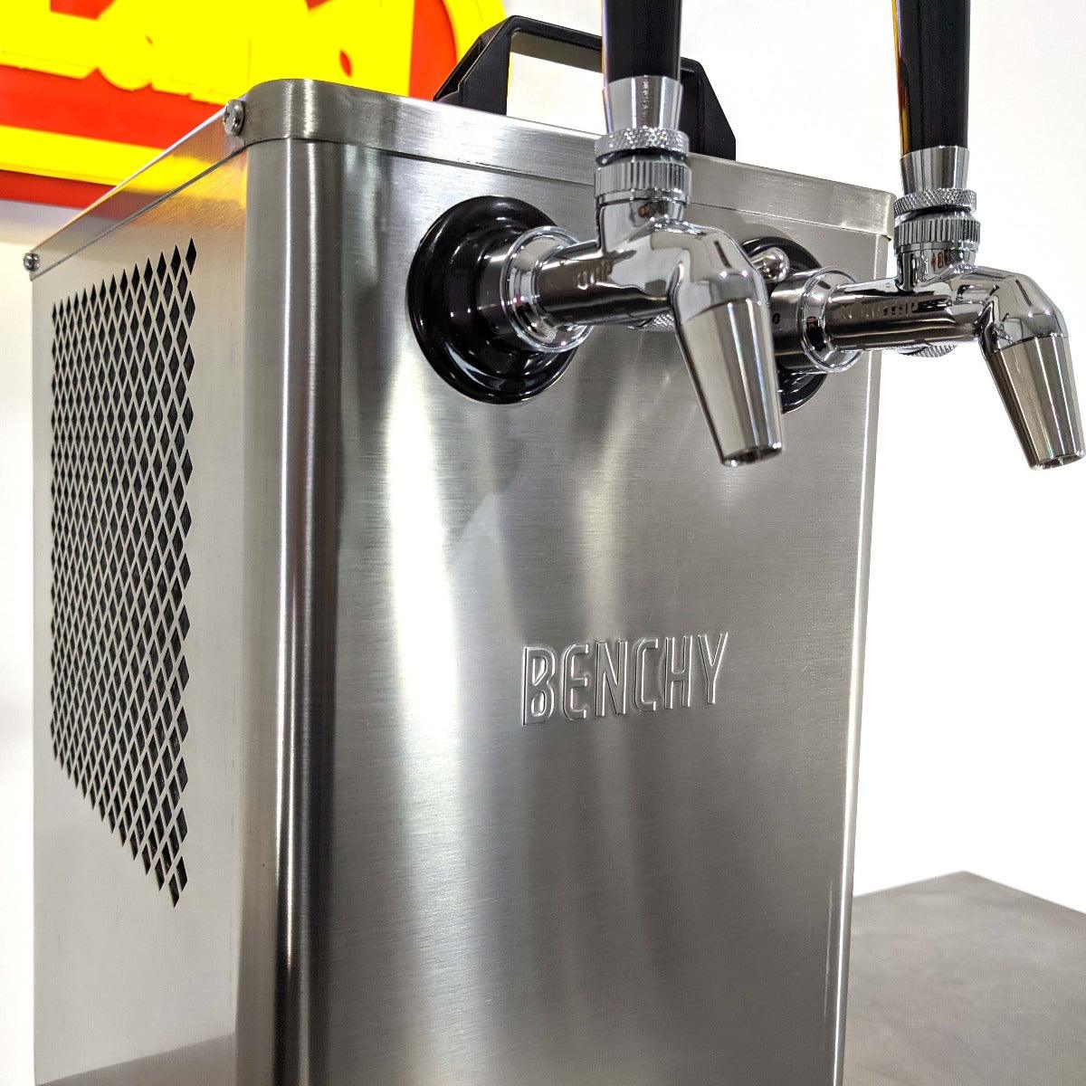 Benchy - Carbon - Double Taps Bench Top Keg Dispenser (Stainless FC  Taps)12v/ 24v/240V - Image 4