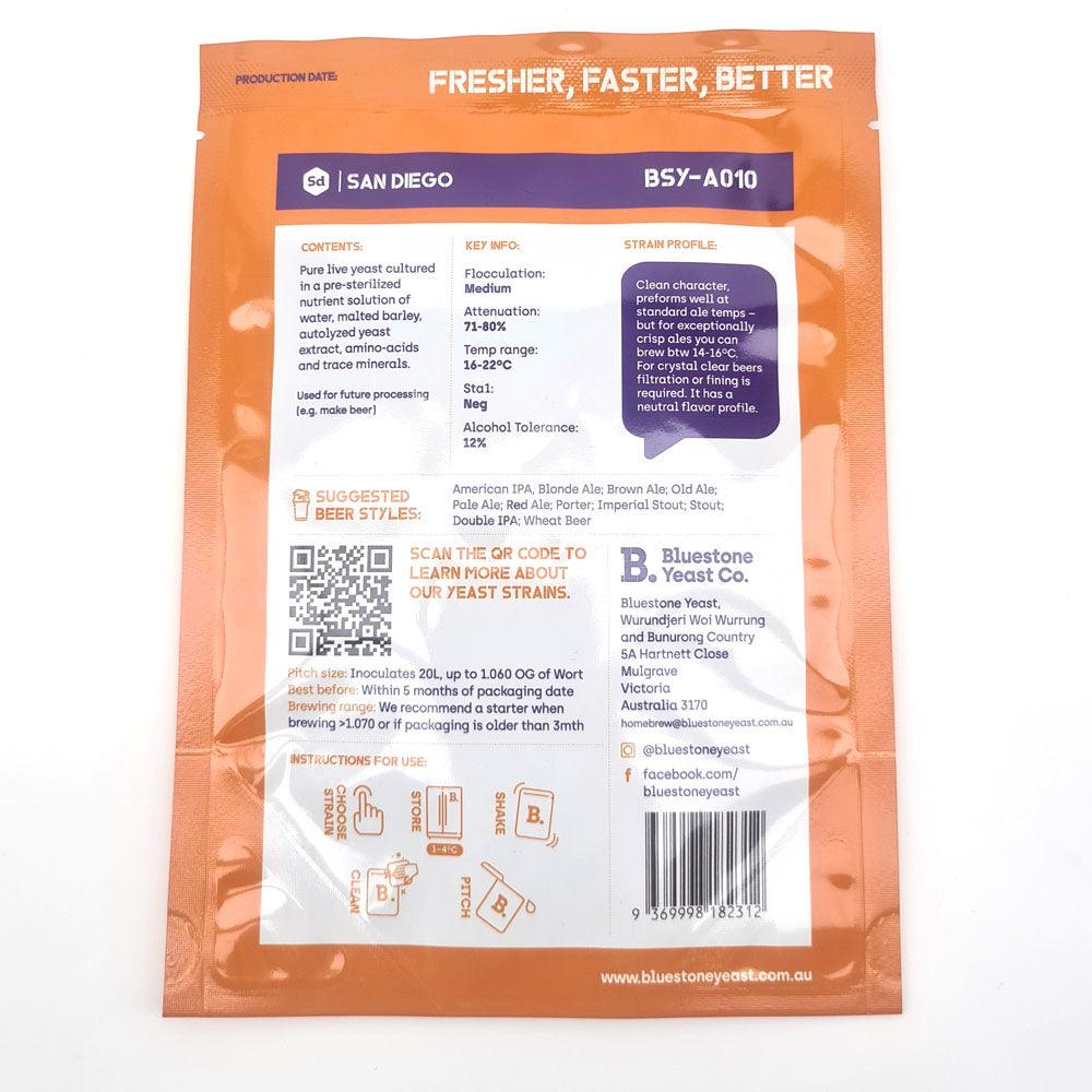 Bluestone Yeast - San Diego (BSY-A010) - Image 2