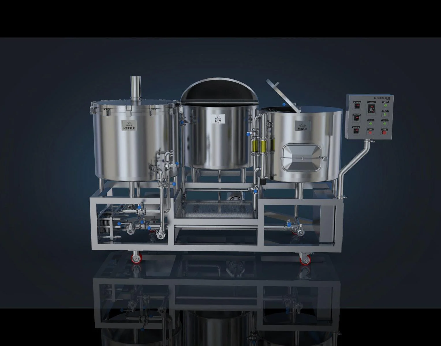 BrewZilla 200L - 3 Vessel Micro-Brewery - Image 11