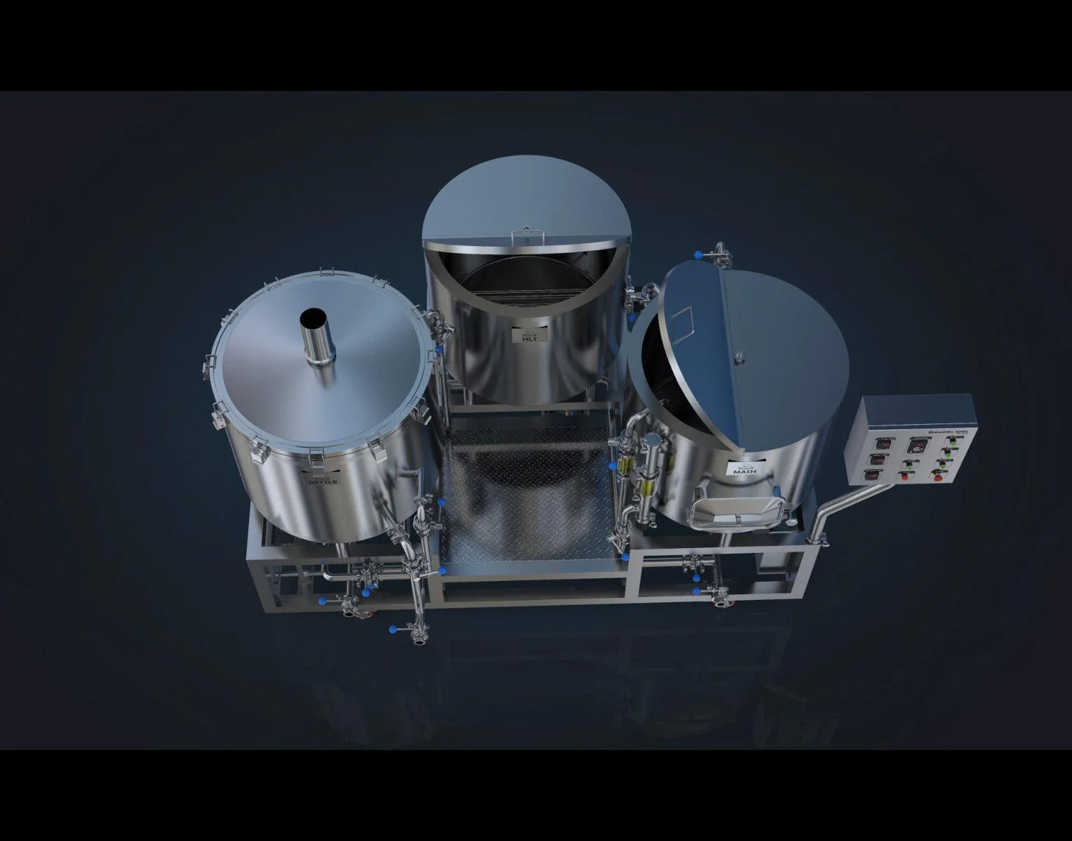 BrewZilla 200L - 3 Vessel Micro-Brewery - Image 8
