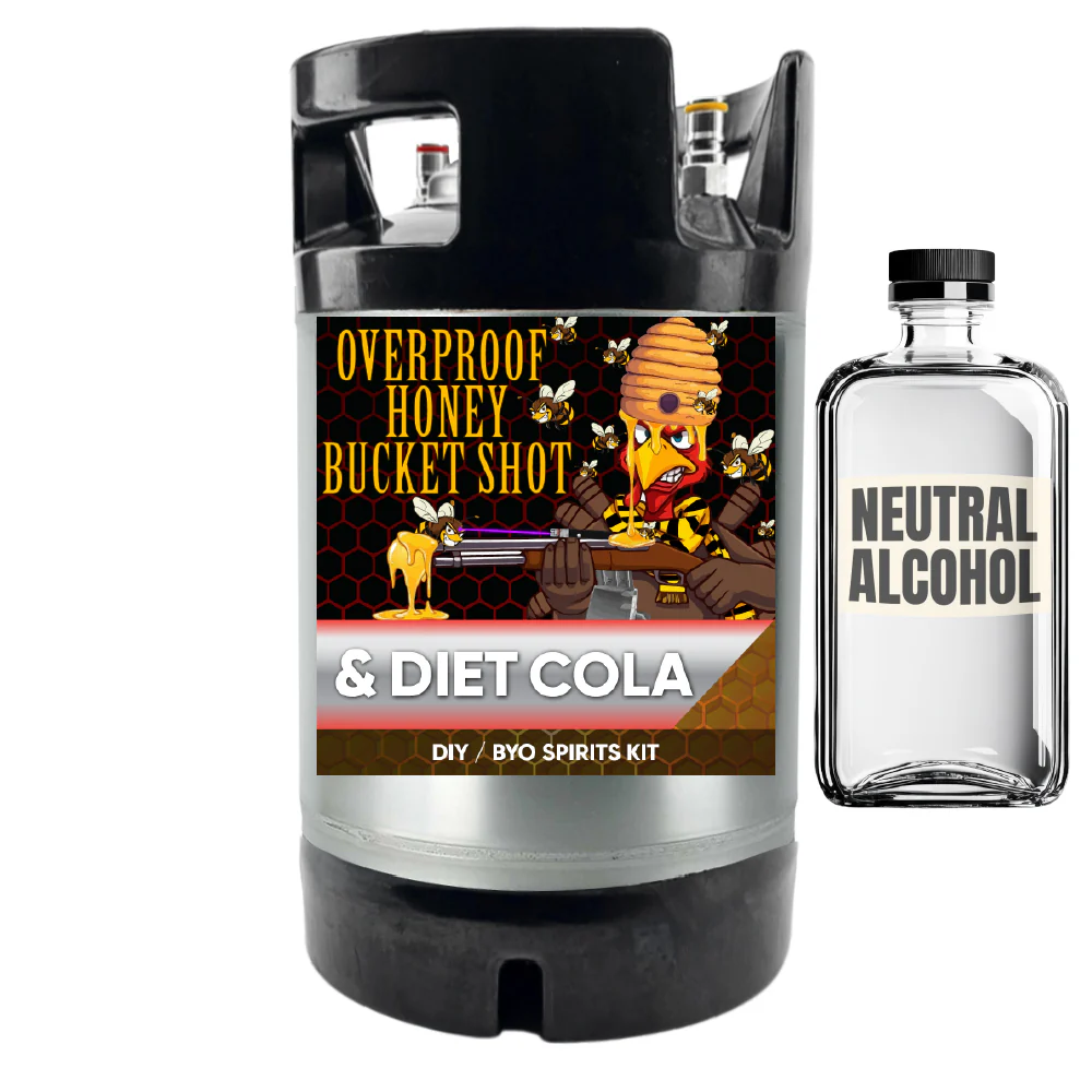 Kentucky Honey Bourbon and Diet Cola - DIY ~ BYO Spirits Keg Kit - Image 6