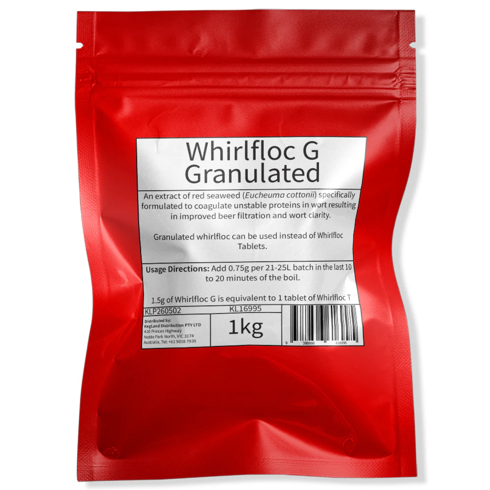Bulk - Whirlfloc G (Granulated Powder) - 1kg (1330 batches worth) - Image 2