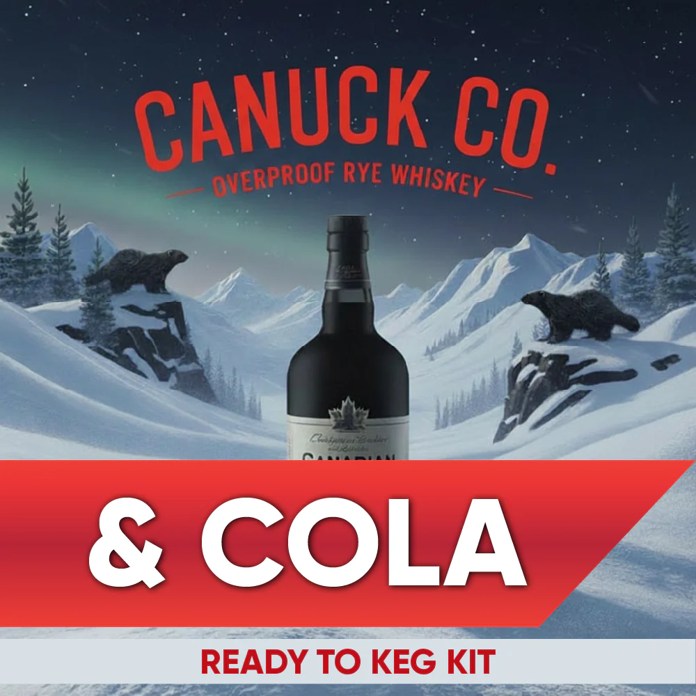 Canuck Co. Rye Whiskey and Cola - Ready to Keg Kit - Image 2