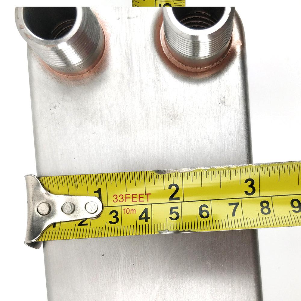 Chillout Threaded MKIV Counterflow Plate Heat Exchanger (30 plate) 1/2Inch Male - Image 7