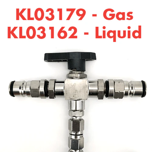 Stainless Tee Type Counter Pressure Bottle Filler - Image 6