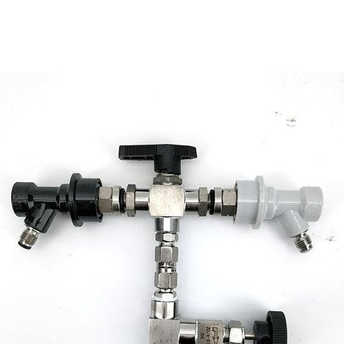 Stainless Tee Type Counter Pressure Bottle Filler - Image 7