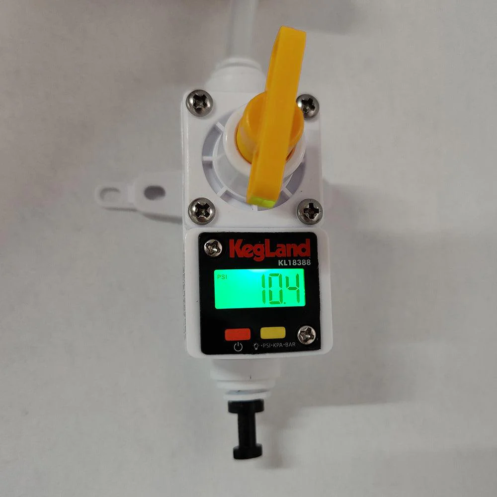 Mini Digital Illuminated Gauge 27mm x 27mm x 8mm 0-90psi High Accuracy - Image 8
