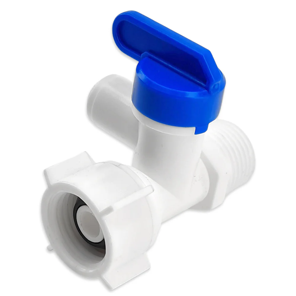 RO Filter System Diverter Valve duotight 6.35mm (1/4'') + Male & Female Faucet Adapter - Image 3
