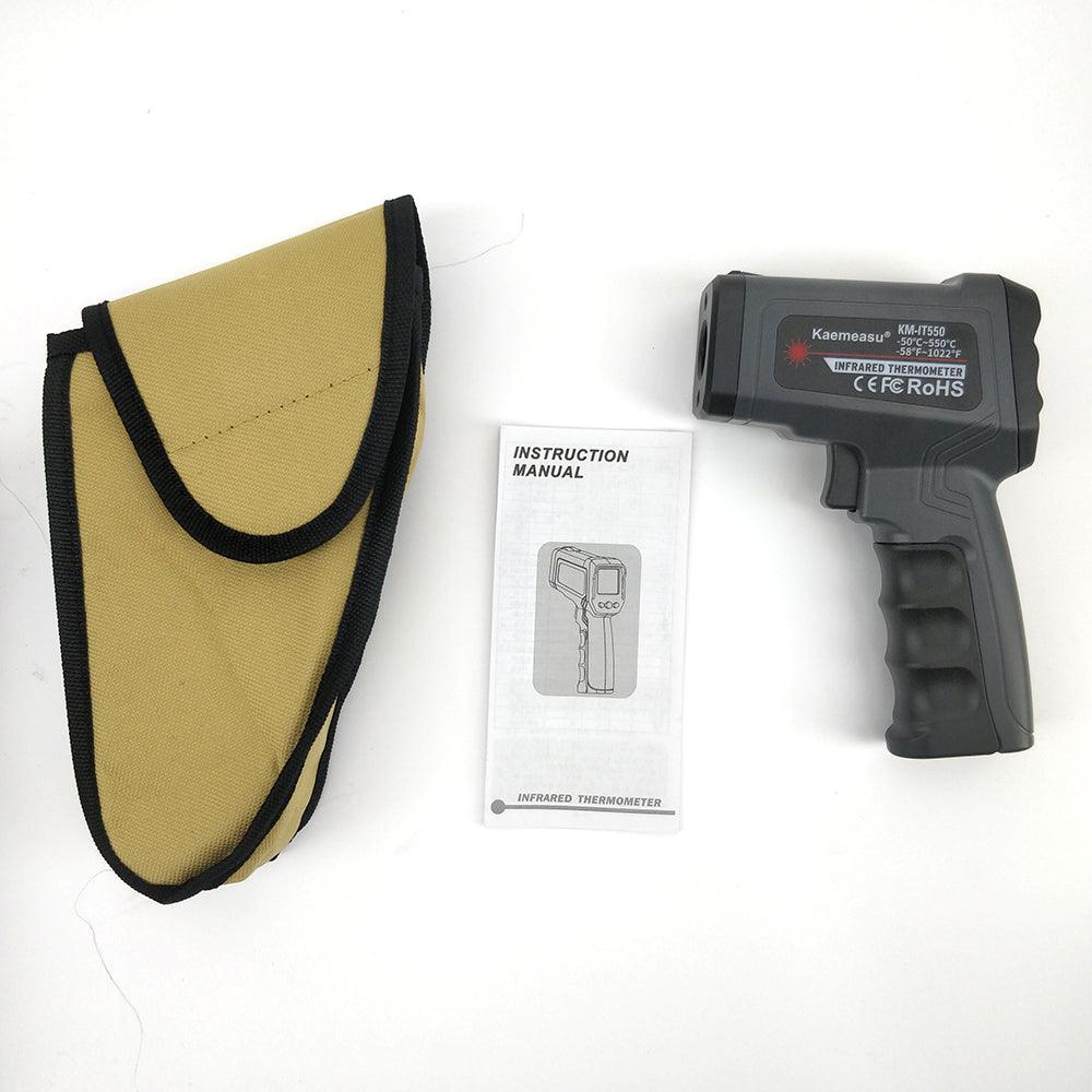 Infrared Thermometer Gun -50C to +580C (Black) - Image 4