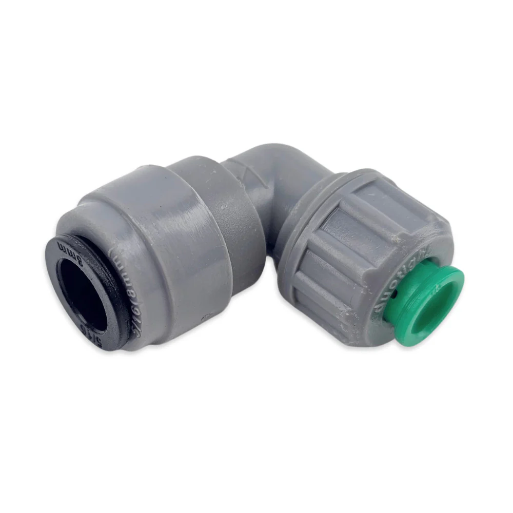 duotight - 6.35mm (1/4'') Screwlock x 8mm (5/16'') - Reducer Elbow - Image 3