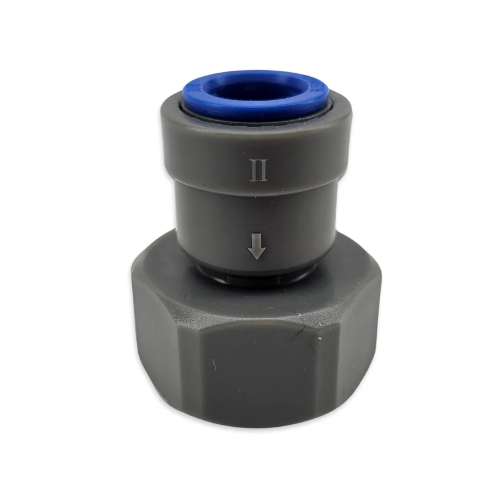 duotight - 9.5mm (3/8”) Female x 5/8” Female Thread (suits Keg Couplers and Tap Shanks) - Image 3