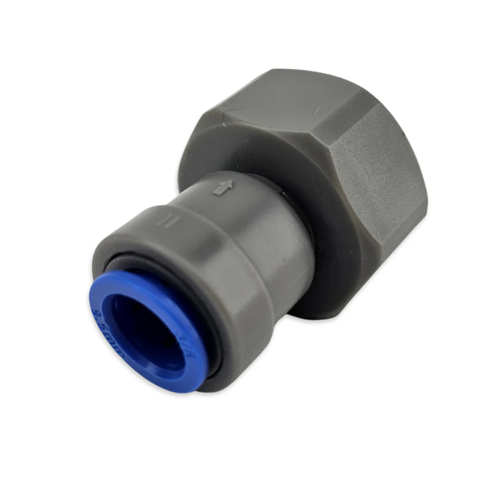 duotight - 9.5mm (3/8”) Female x 5/8” Female Thread (suits Keg Couplers and Tap Shanks) - Image 4