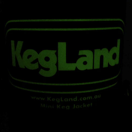 4L Glow in the Dark Mini Keg Neoprene Keg Parka / Jacket - Image 4