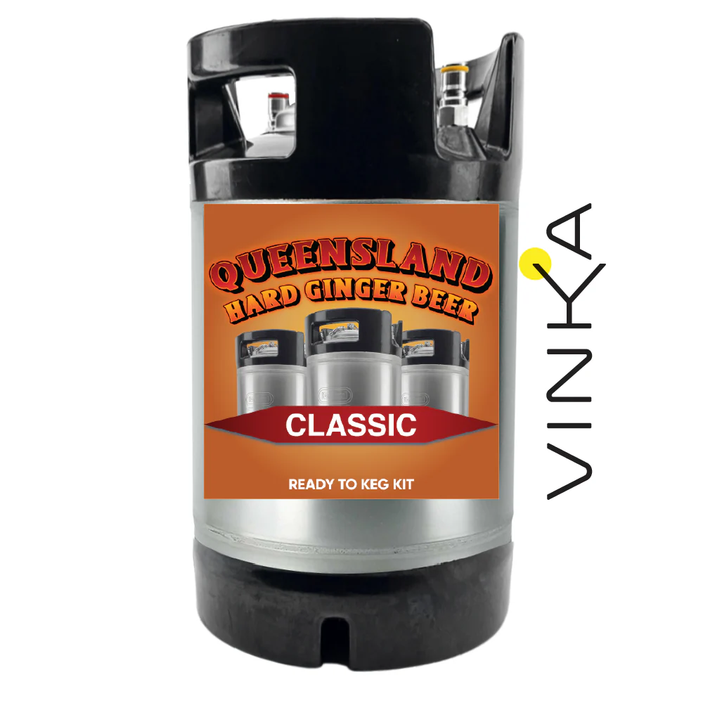 Queensland Hard Ginger Beer - Ready to Keg Kit - Image 3