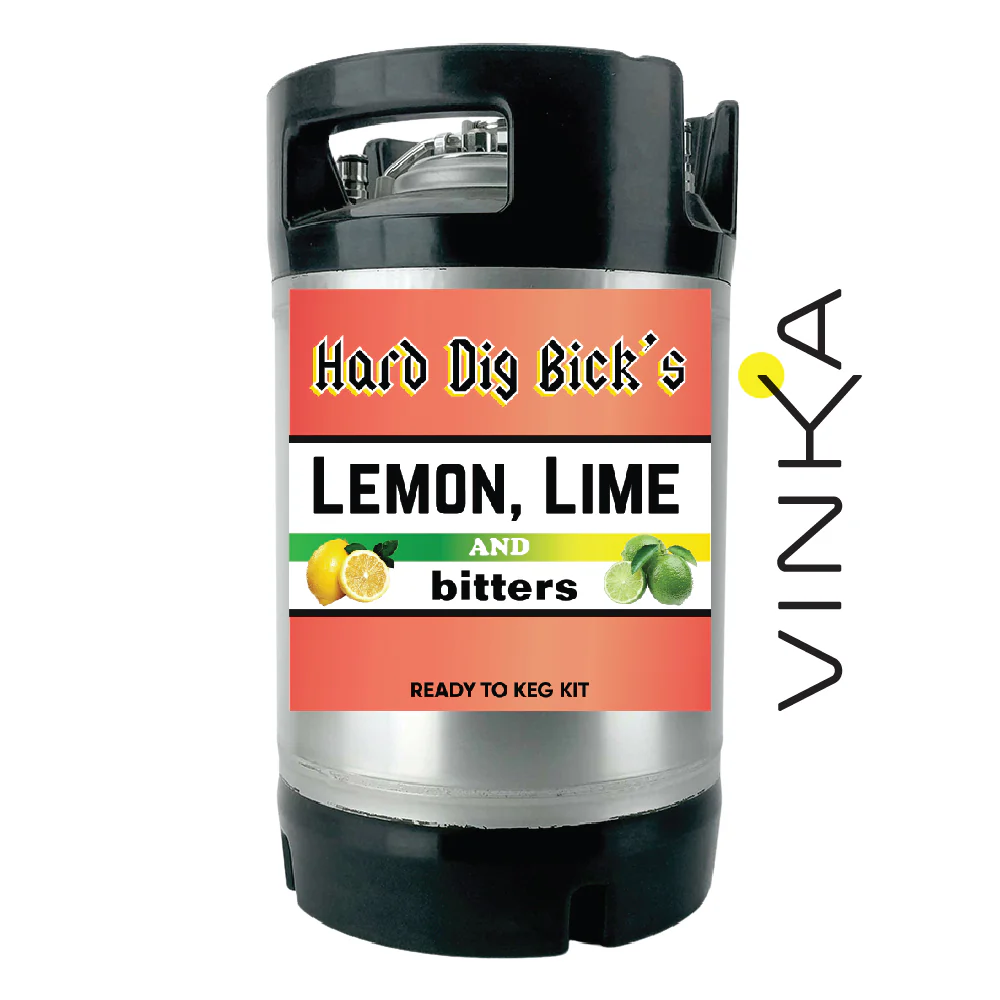 Hard Dig Bick's Lemon Lime and Bitters - Ready to Keg Kit - Image 3
