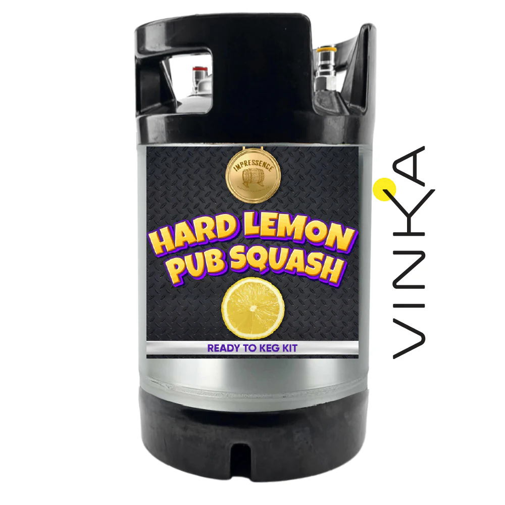 Hard Lemon Pub Squash - Ready to Keg Kit - Image 3