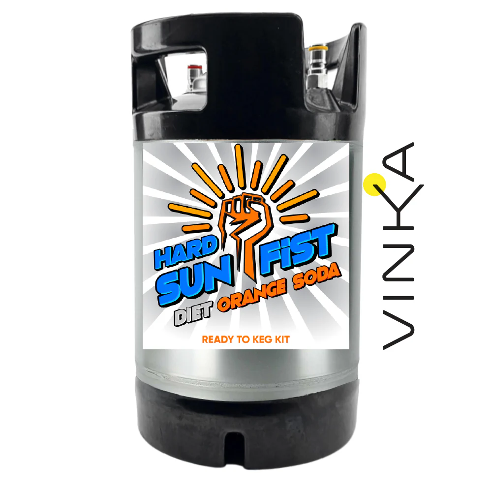 Hard Sun Fist - Diet Orange Soda - Ready to Keg Kit - Image 3